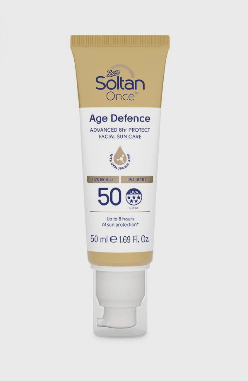 Soltan Face Cream with 8 Hours of Ultraviolet Sunlight 50ml