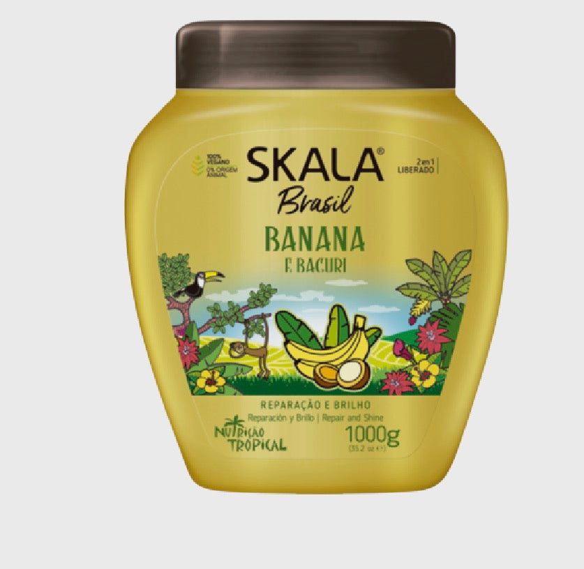 Scala - Brazil Cream for Banana and Bakuri Hair Treatment