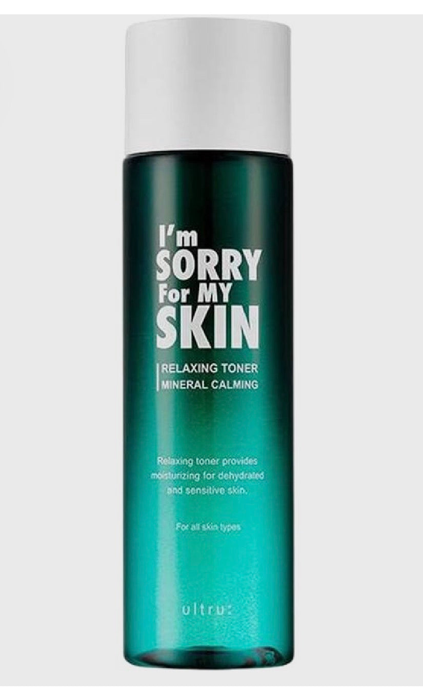 -  I am sorry  Soothing toner