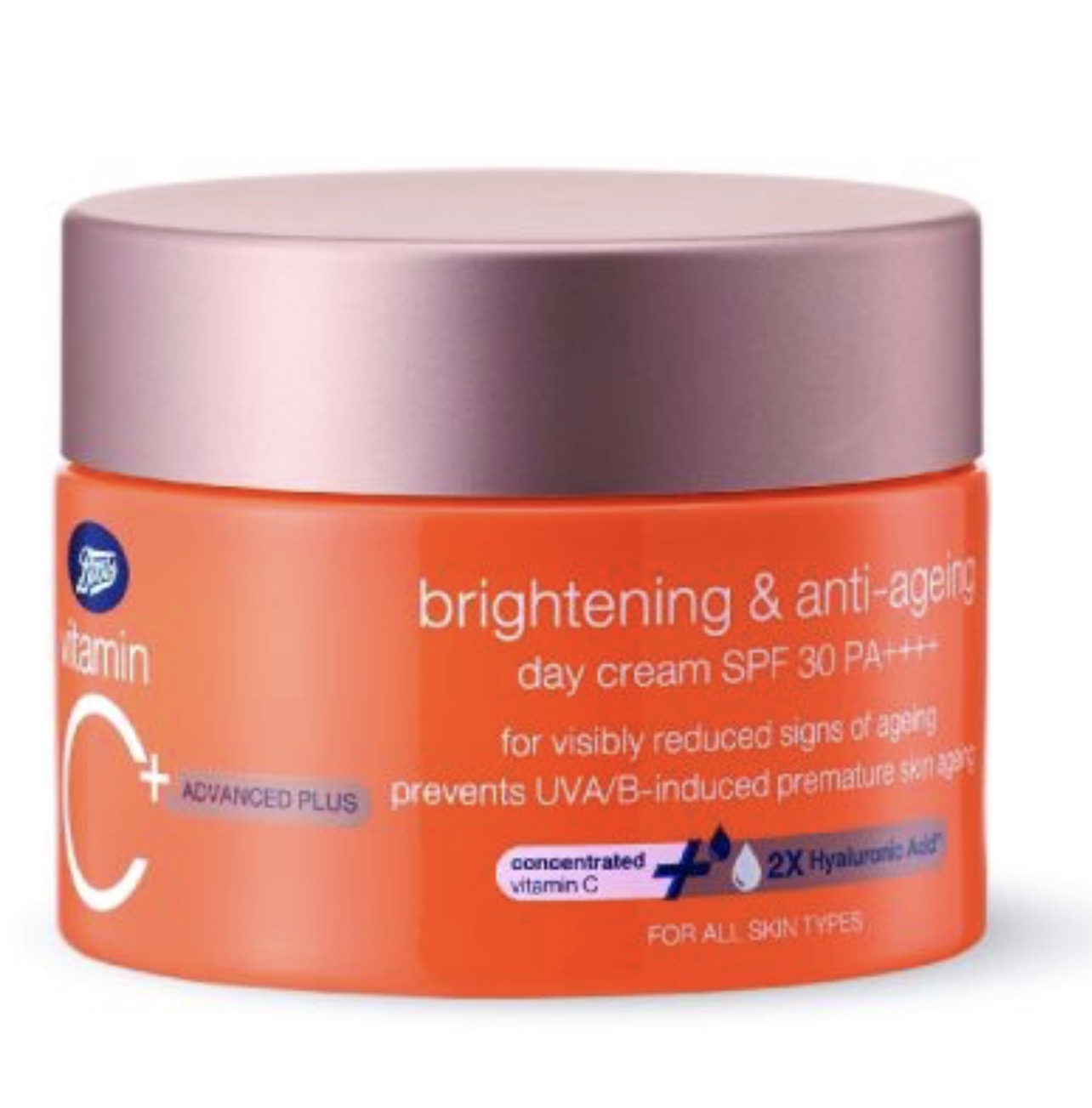 BTS Advanced Vitamin C Plus Skin Lightening and Anti-Aging Cream with SPF 30, 50 ml
